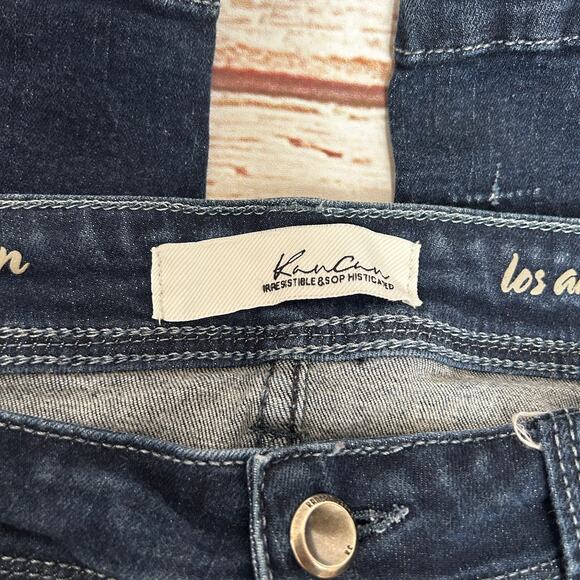 KANCAN High Rise Distressed Skinny Jeans Sz 2XL 18W - Picture 2 of 7